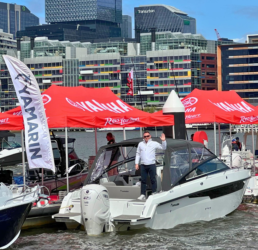 Yamarin 88 DC at the Melbourne Boat Show 2023