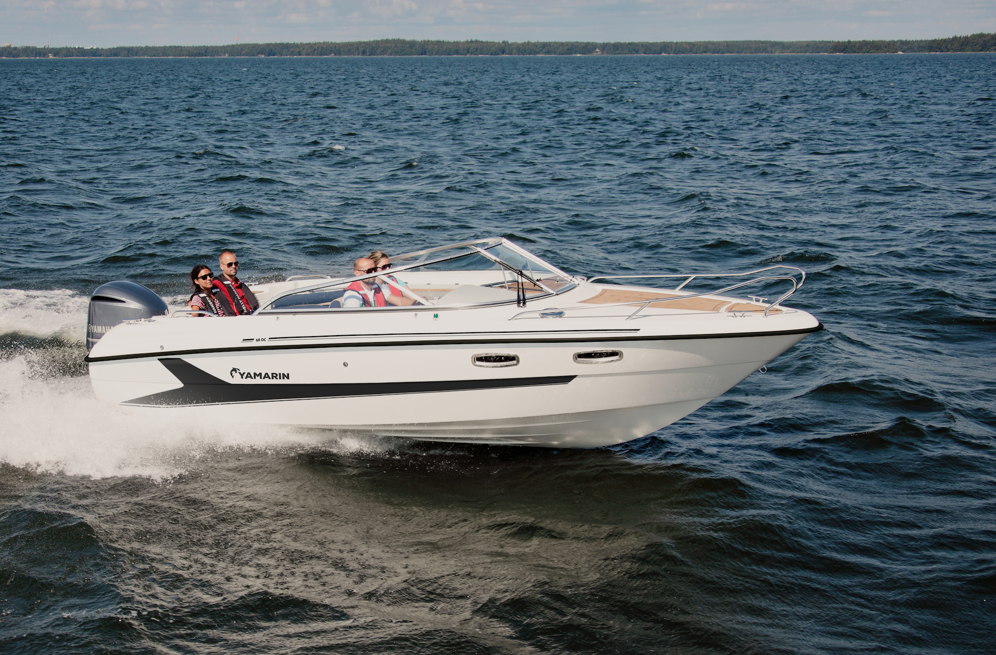 Yamarin 68 DC will be shown at the Düsseldorf boat show 2020