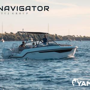 Yamarin 80 DC with t-top and Yamaha outboard engine