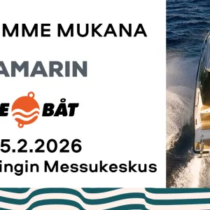 Helsingin Venemessut 2026 Yamarin mainosbanneri