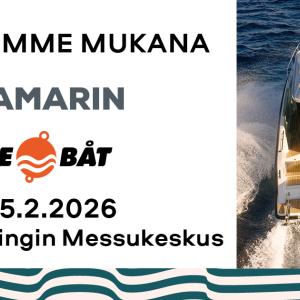 Helsingin Venemessut 2026 Yamarin mainosbanneri