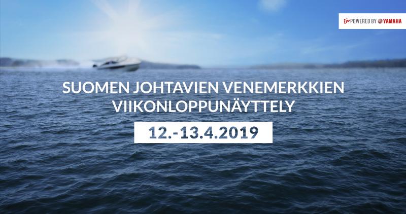 Veneiden viikonloppunäyttely 12.-13. huhtikuuta