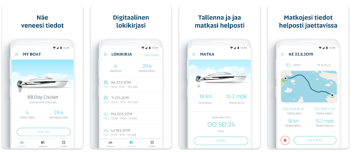 Yamarin App -mobiilisovelluksen suomenkielinen versio