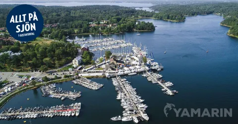 Båtmässan Allt på sjön i Gustavsberg hamn