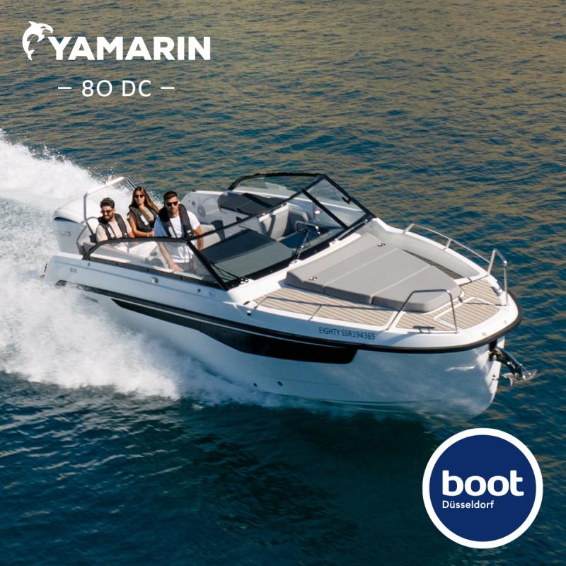 Yamarin 80 DC Day Cruiser with Yamaha F300 outboard engine