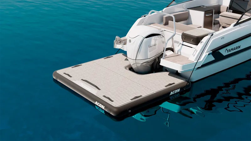 Acon Airdeck attached to Yamarin 67 DC