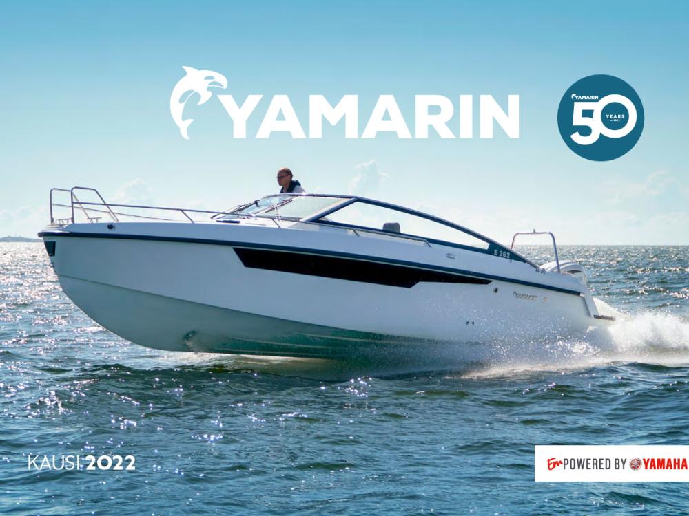 Esite Yamarin moottorivenemallisto ja daycruiserit 2022