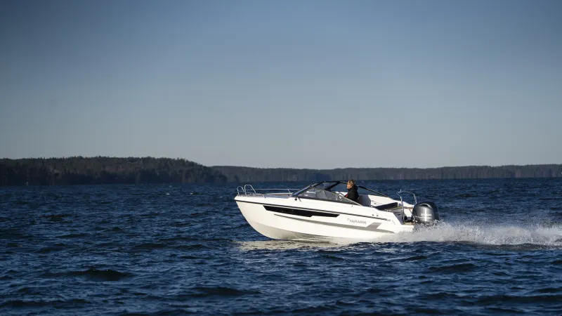 Yamarin 60 daycruiser har förstklassiga köregenskaper. 