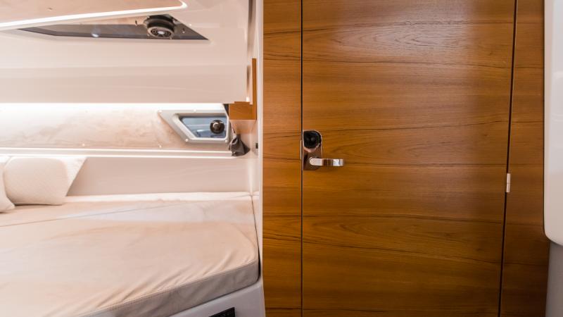 Yamarin 88 DC Premium cabin interior wooden details